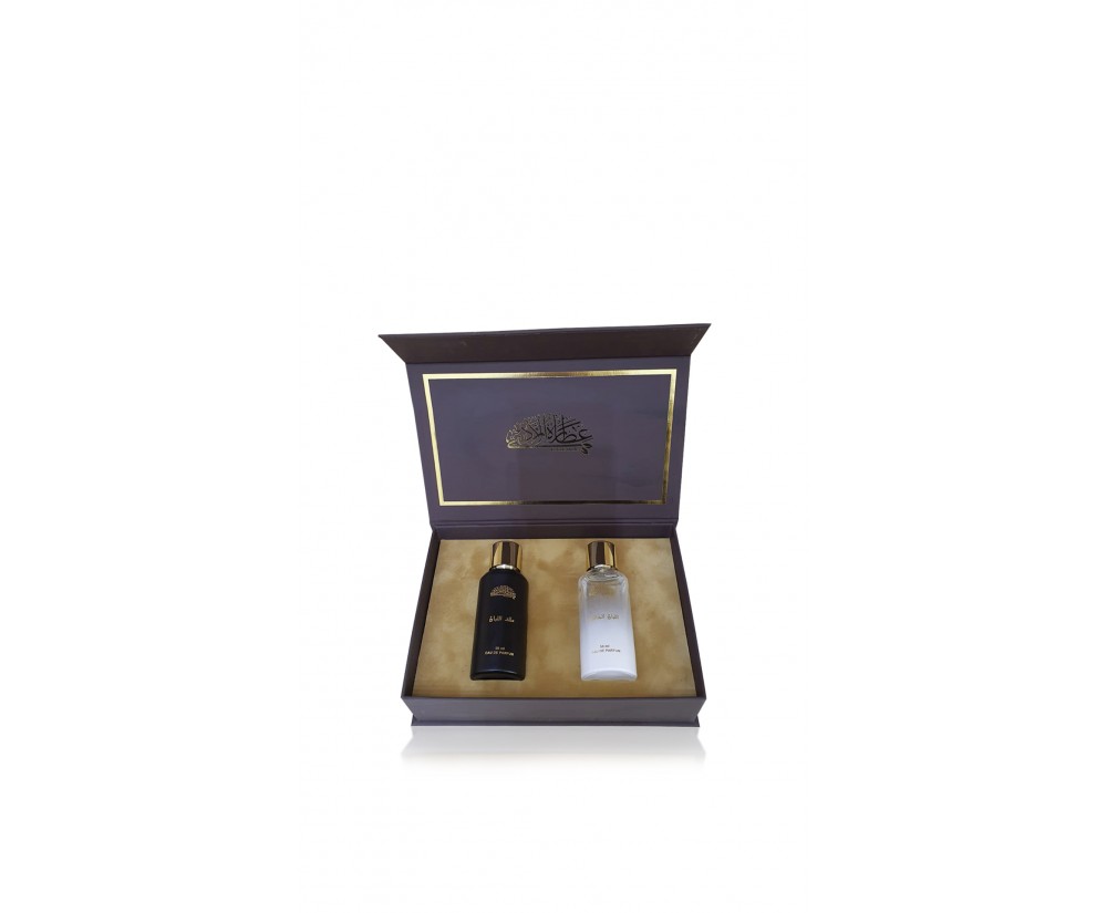 صندوق عطر اللبان الخالص وعطر ملك اللبان